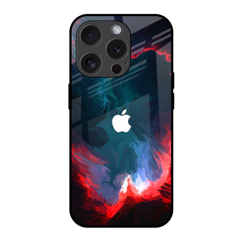 Brush Art Glossy Case For iPhone 15 Pro