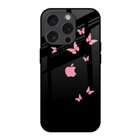 Fly Butterfly Glossy Case for iPhone 15 Pro