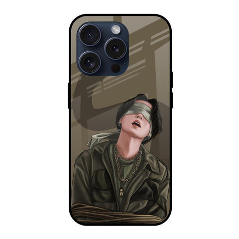 Blind Fold Glossy Case for iPhone 15 Pro