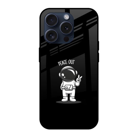 Peace Out Astro Glossy Case for iPhone 15 Pro