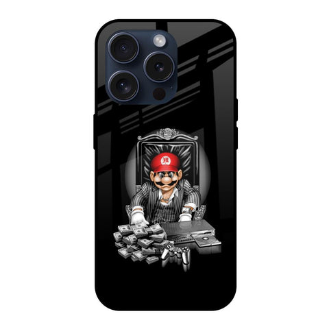 Dark Secret Glossy Case for iPhone 15 Pro