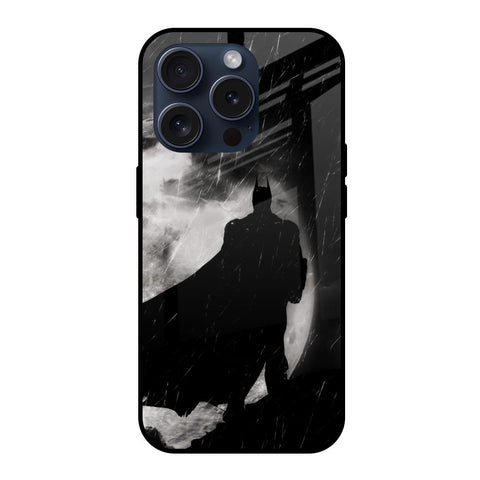 Dark Warrior Hero Glossy Case for iPhone 15 Pro