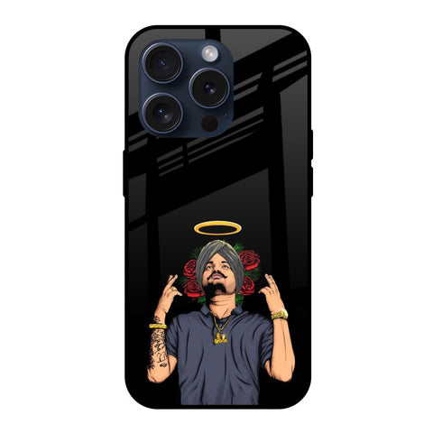 Punjabi Singer Poster Glossy Case for iPhone 15 Pro