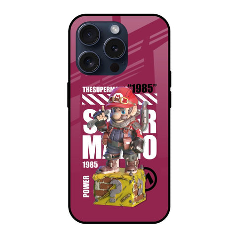 Gangster Hero Glossy Case for iPhone 15 Pro