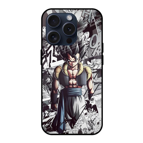 Dragon Anime Art Glossy Case for iPhone 15 Pro