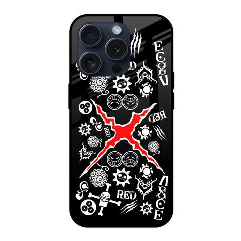 Red Zone Glossy Case for iPhone 15 Pro