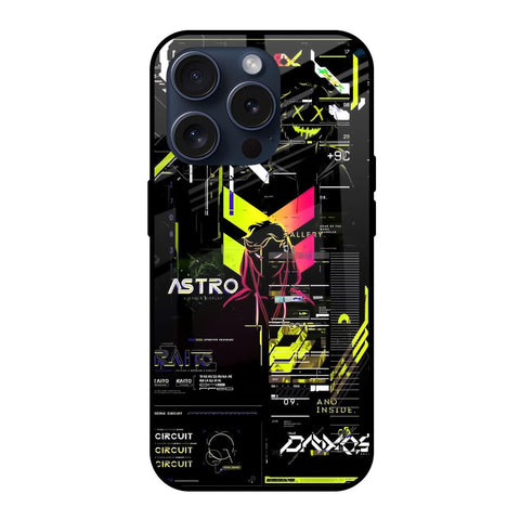 Astro Glitch Glossy Case for iPhone 15 Pro