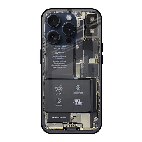 Skeleton Inside Glossy Case for iPhone 15 Pro