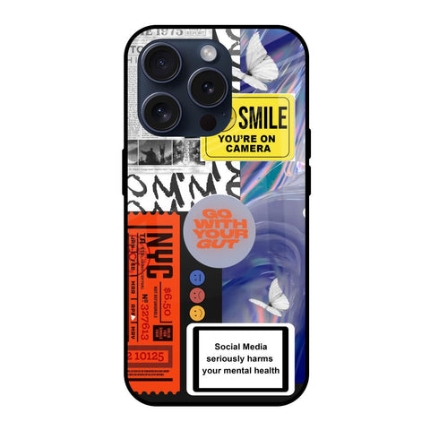 Smile for Camera Glossy Case for iPhone 15 Pro
