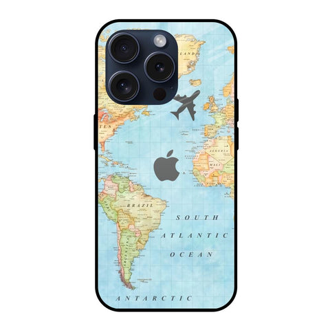 Fly Around The World Glossy Case for iPhone 15 Pro