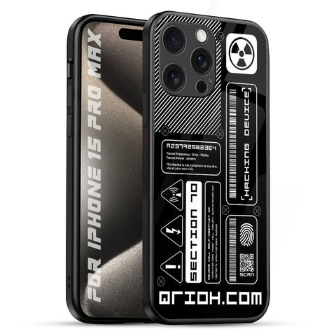Futuristic Art Glossy Case for iPhone 15 Pro Max