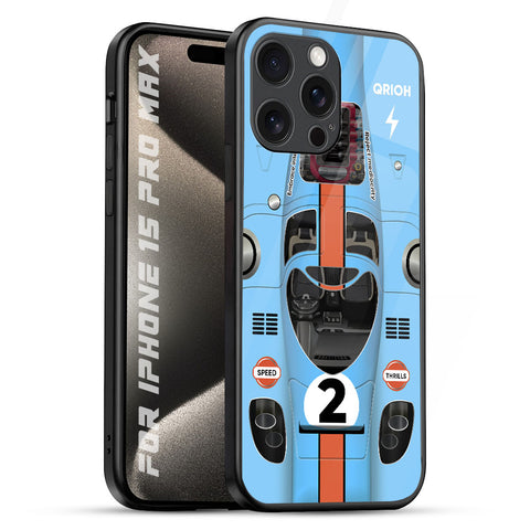 Race Laboratory Glossy Case for iPhone 15 Pro Max