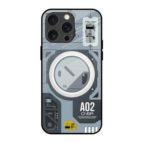 Modern Technology Glossy Case for iPhone 15 Pro Max