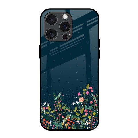 Small Garden Glossy Case For iPhone 15 Pro Max