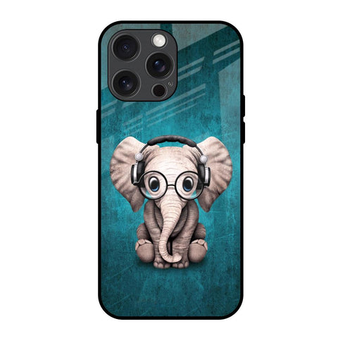 Adorable Baby Elephant Glossy Case For iPhone 15 Pro Max