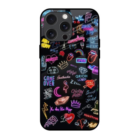 Accept The Mystery Glossy Case for iPhone 15 Pro Max