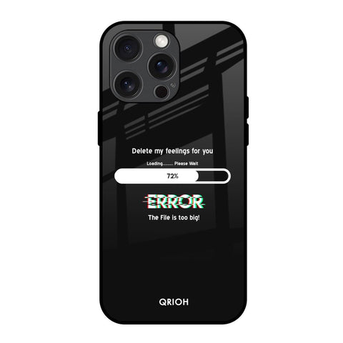 Error Glossy Case for iPhone 15 Pro Max