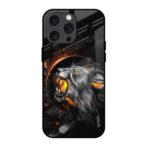 Aggressive Lion Glossy Case for iPhone 15 Pro Max