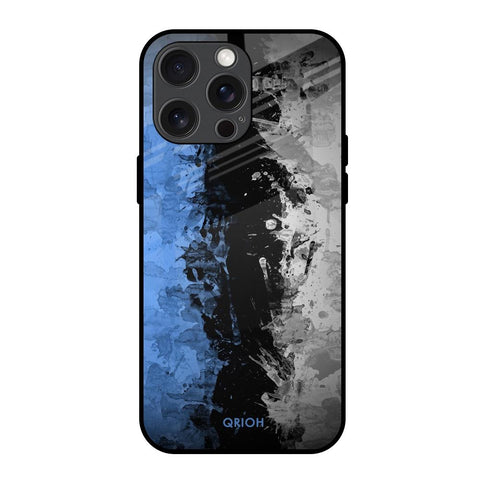 Dark Grunge Glossy Case for iPhone 15 Pro Max