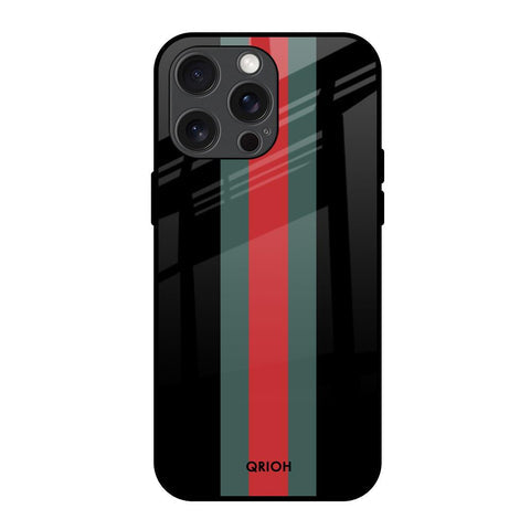 Vertical Stripes Glossy Case for iPhone 15 Pro Max