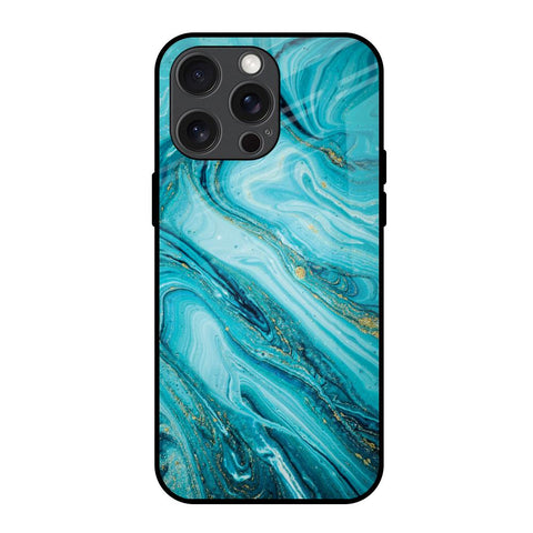 Ocean Marble Glossy Case for iPhone 15 Pro Max