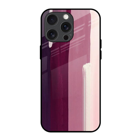 Brush Stroke Art Glossy Case for iPhone 15 Pro Max