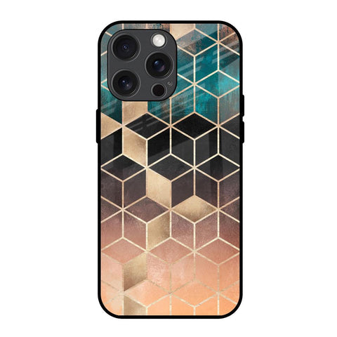 Bronze Texture Glossy Case for iPhone 15 Pro Max