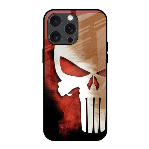 Red Skull Glossy Case for iPhone 15 Pro Max