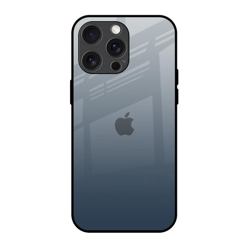 Smokey Grey Color Glossy Case For iPhone 15 Pro Max