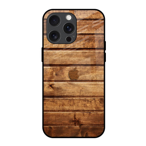 Wooden Planks Glossy Case for iPhone 15 Pro Max