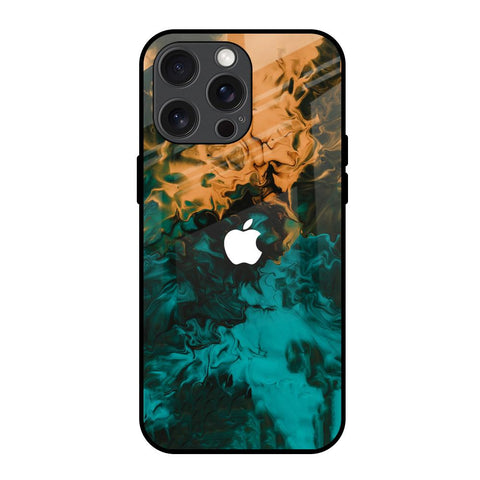 Watercolor Wave Glossy Case for iPhone 15 Pro Max
