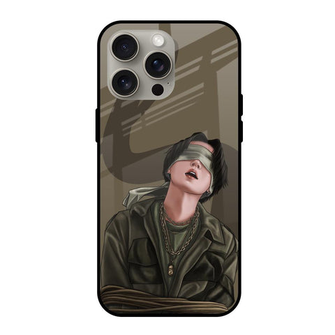 Blind Fold Glossy Case for iPhone 15 Pro Max