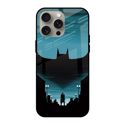 Cyan Bat Glossy Case for iPhone 15 Pro Max