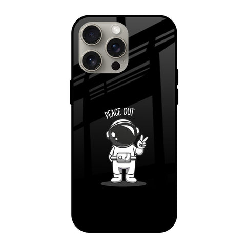 Peace Out Astro Glossy Case for iPhone 15 Pro Max