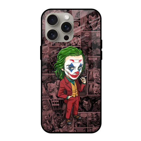 Joker Cartoon Glossy Case for iPhone 15 Pro Max
