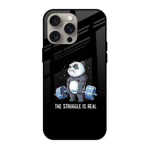 Real Struggle Glossy Case for iPhone 15 Pro Max