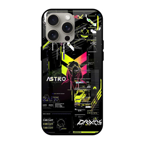 Astro Glitch Glossy Case for iPhone 15 Pro Max