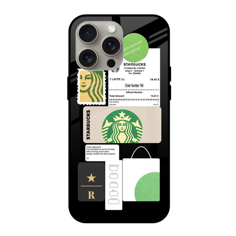 Coffee Latte Glossy Case for iPhone 15 Pro Max