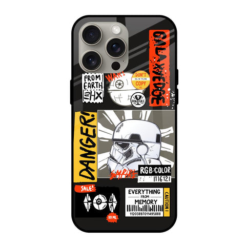 Galaxy Edge Glossy Case for iPhone 15 Pro Max