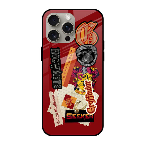 Gryffindor Glossy Case for iPhone 15 Pro Max