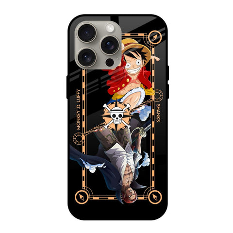 Shanks & Luffy Glossy Case for iPhone 15 Pro Max