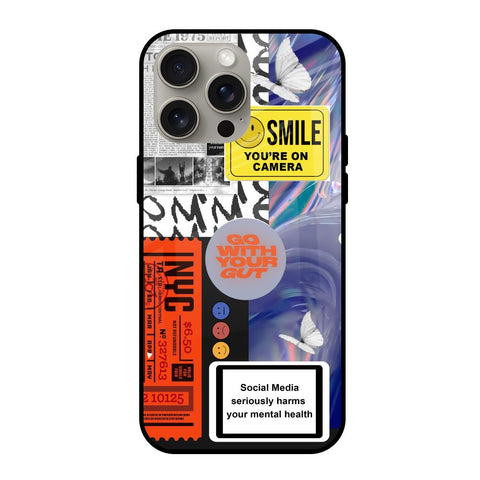 Smile for Camera Glossy Case for iPhone 15 Pro Max
