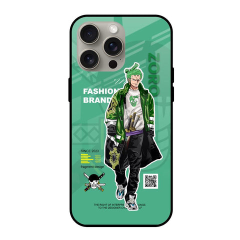 Zoro Bape Glossy Case for iPhone 15 Pro Max