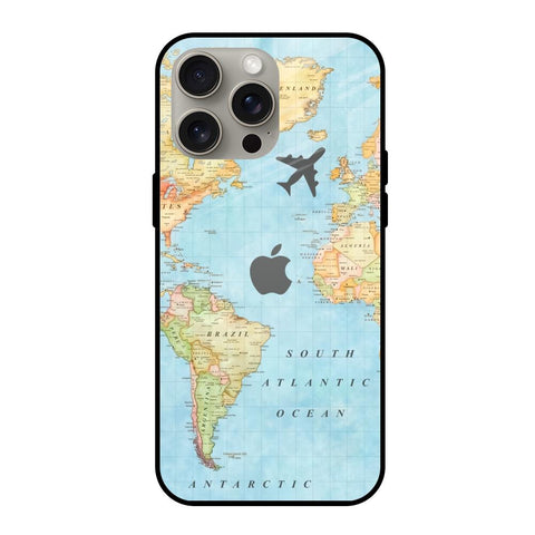 Fly Around The World Glossy Case for iPhone 15 Pro Max