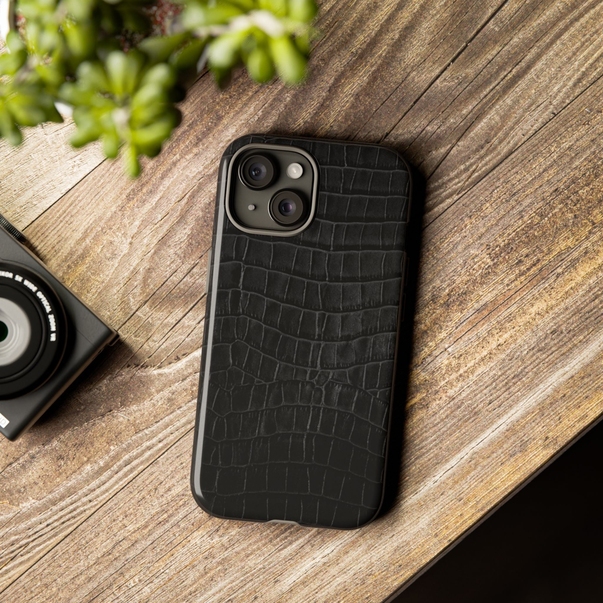Midnight Croc Tough Case  Available For All iPhone Models
