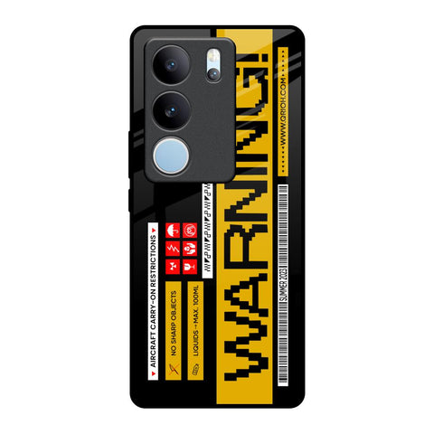 Aircraft Warning Glossy Case for Vivo V29 5G