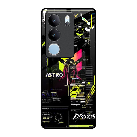 Astro Glitch Glossy Case for Vivo V29 5G
