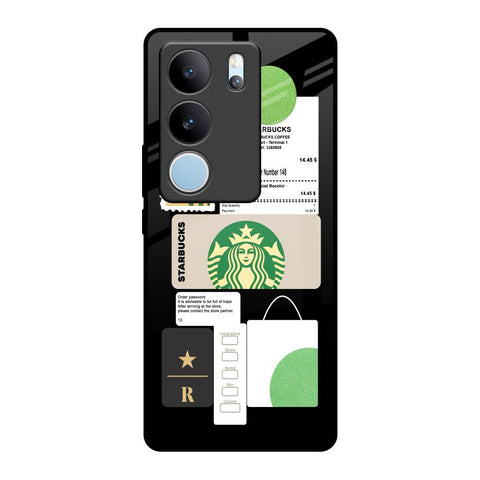 Coffee Latte Glossy Case for Vivo V29 5G