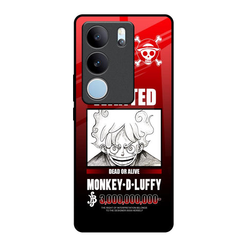 Luffy Wanted Glossy Case for Vivo V29 5G