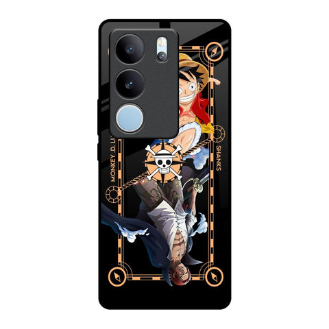 Shanks & Luffy Glossy Case for Vivo V29 5G
